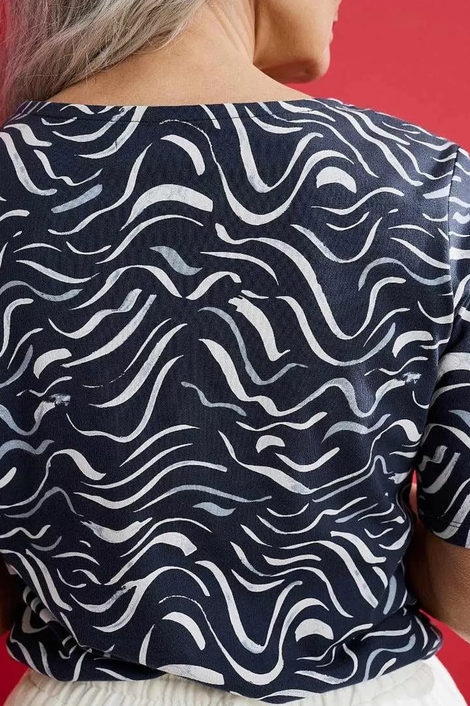 Tops<Seasalt Cornwall Poisson Jersey Top (Gots) Tide Lines Maritime