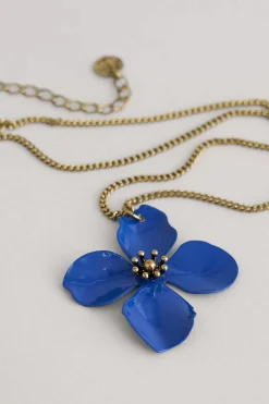 Jewellery<Seasalt Cornwall Pollinator Flower Pendant Lunaria Blue Jay