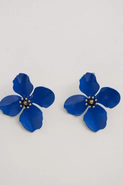 Jewellery<Seasalt Cornwall Pollinator Flower Stud Earrings Lunaria Blue Jay
