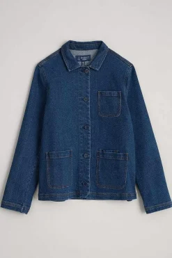 Coats & Jackets<Seasalt Cornwall Reading Rocks Jacket Mid Indigo Wash