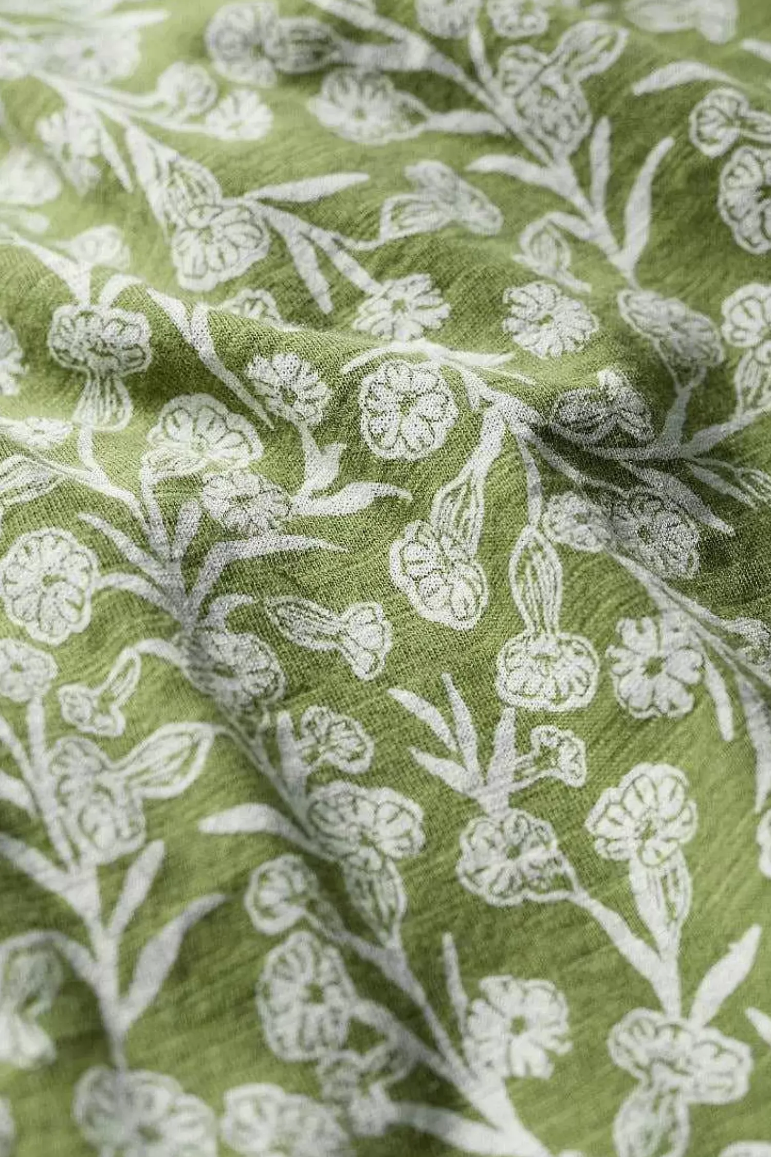 Skirts<Seasalt Cornwall Ready Sail Printed Jersey Midi Skirt Campion Vines Dill