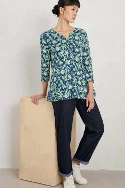 Tops<Seasalt Cornwall Risso Jersey Top Cyclamen Marine