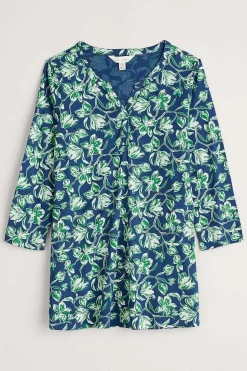 Tops<Seasalt Cornwall Risso Jersey Top Cyclamen Marine