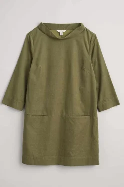 Tunics<Seasalt Cornwall Sail By The Stars Needlecord Tunic Light Olive