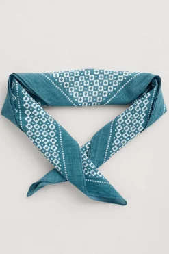 Handybands & Headbands<Seasalt Cornwall Sailor Square Wood Block Tile Rosemary