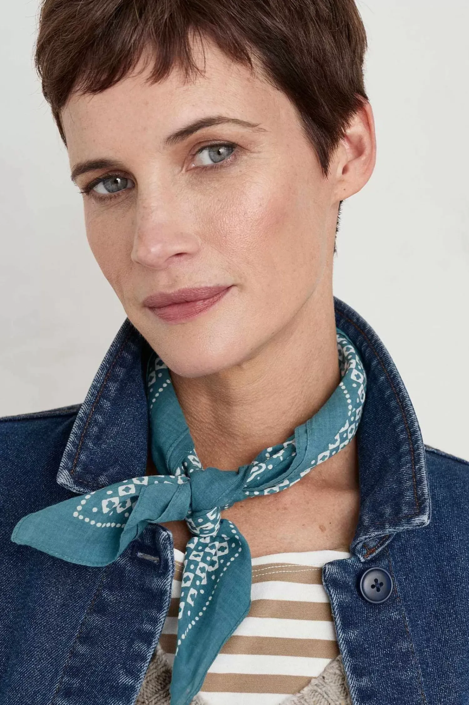 Handybands & Headbands<Seasalt Cornwall Sailor Square Wood Block Tile Rosemary