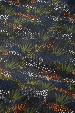 Dresses<Seasalt Cornwall Sea Line Midi Dress Moor Meadow Onyx