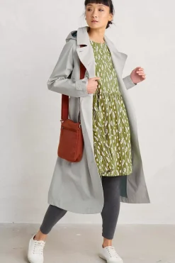 Dresses<Seasalt Cornwall Sea Mirror Jersey Dress Dried Grass Dark Citron