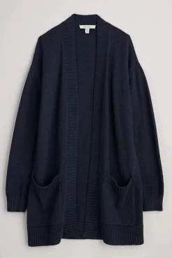 Knitwear<Seasalt Cornwall Southernwood Long Cardigan Maritime