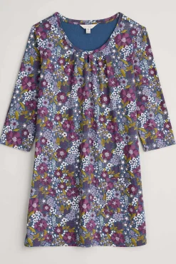 Tunics<Seasalt Cornwall Star Dance Jersey Tunic Dense Floral Squall