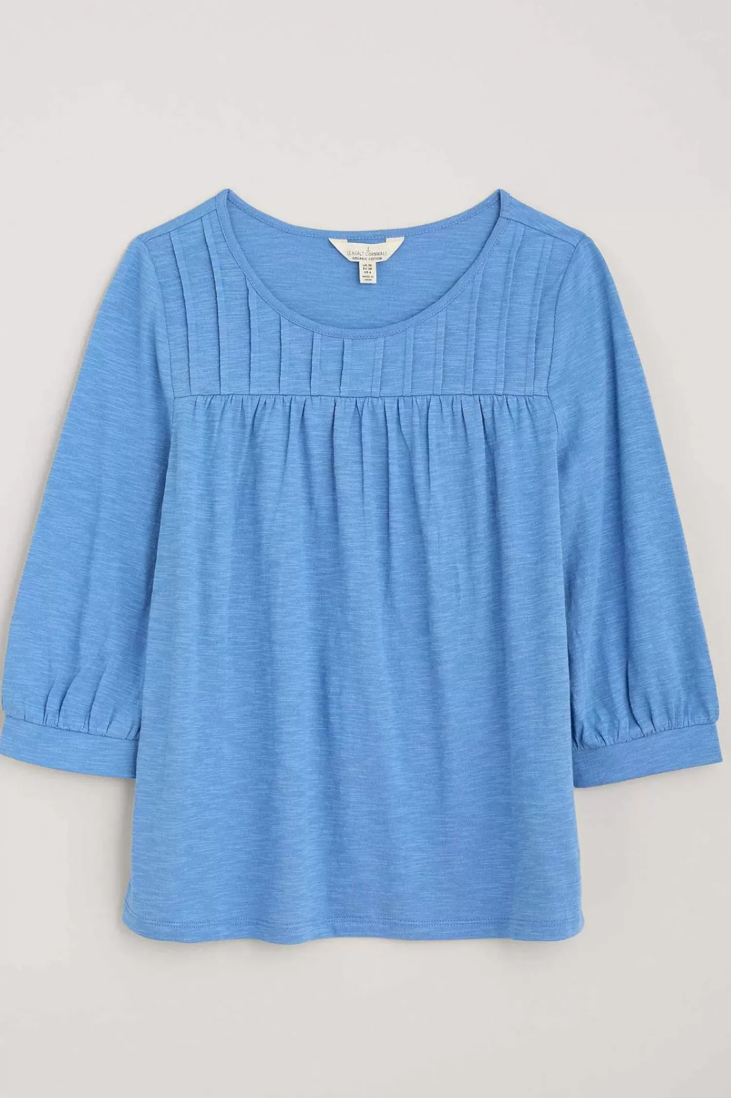 Tops<Seasalt Cornwall Stenalees Gathered Top Clear Sky