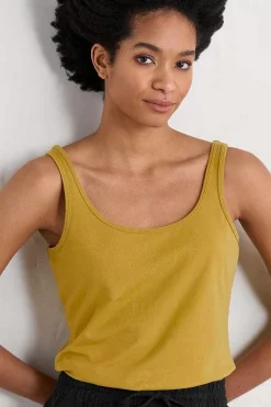 Tops<Seasalt Cornwall Tidal Drift Jersey Vest Pear