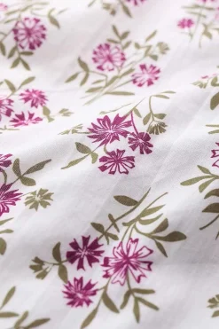 Dresses<Seasalt Cornwall Top Terrace Fit-And-Flare Dress Ink Stamp Floral Chalk