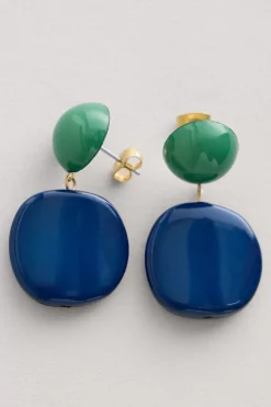 Jewellery<Seasalt Cornwall Torch Lily Drop Earrings Island Mix