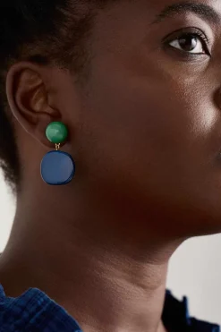 Jewellery<Seasalt Cornwall Torch Lily Drop Earrings Island Mix