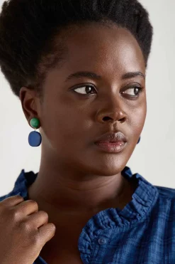 Jewellery<Seasalt Cornwall Torch Lily Drop Earrings Island Mix