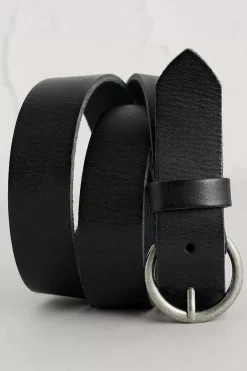 Belts<Seasalt Cornwall Townshend Leather Belt Black