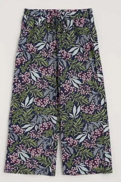 Nightwear<Seasalt Cornwall Tree Shadow Jersey Pyjamas Riverbed Floral Maritime