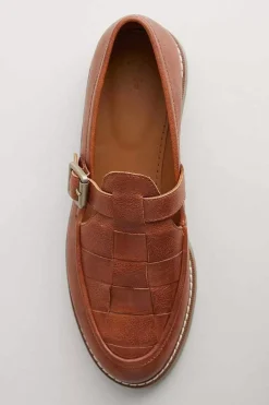 Shoes<Seasalt Cornwall Tresmeer Leather Shoes Rich Tan