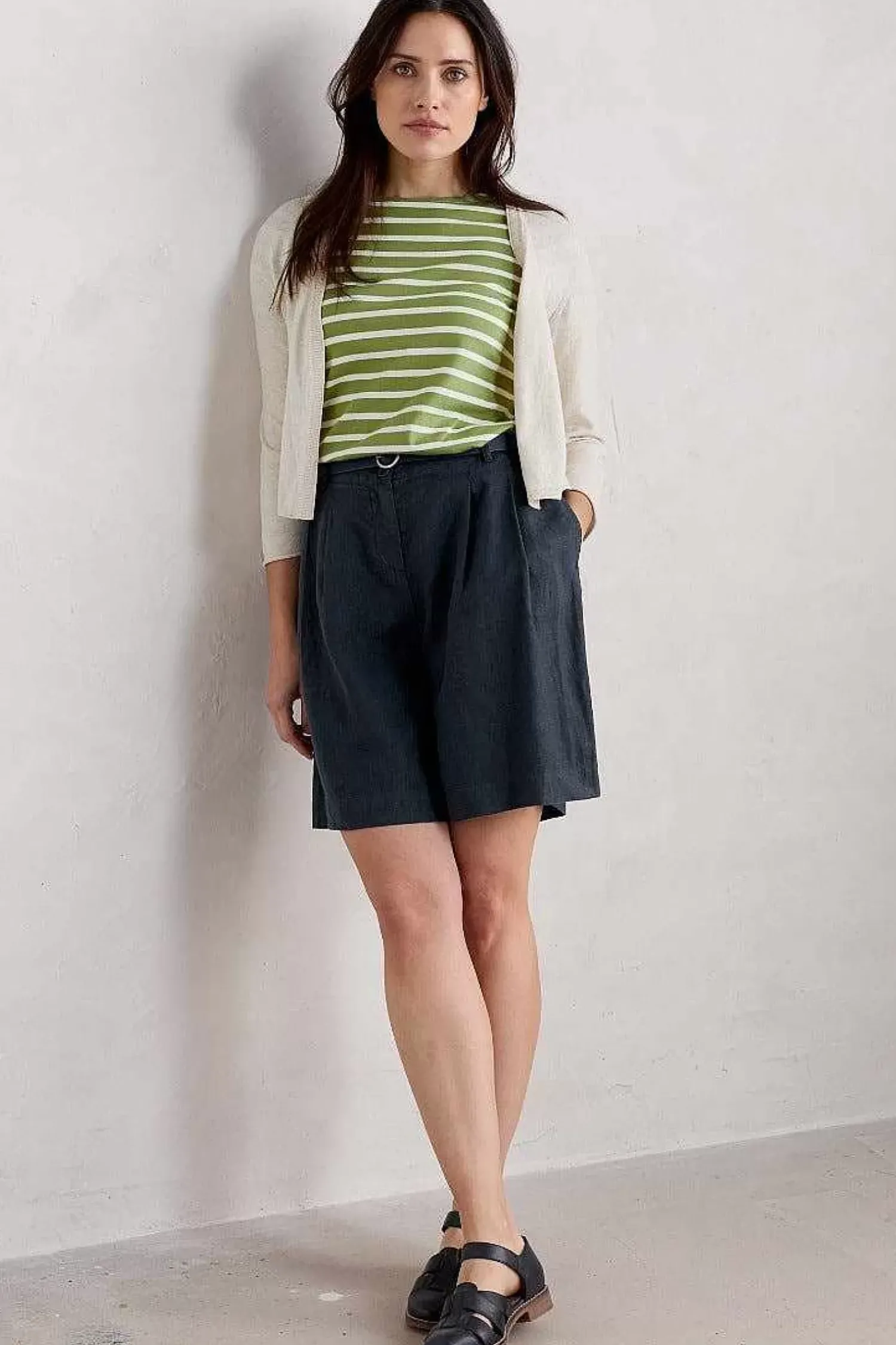 Knitwear<Seasalt Cornwall Vanessa Cotton Cardigan (Gots) Chalk