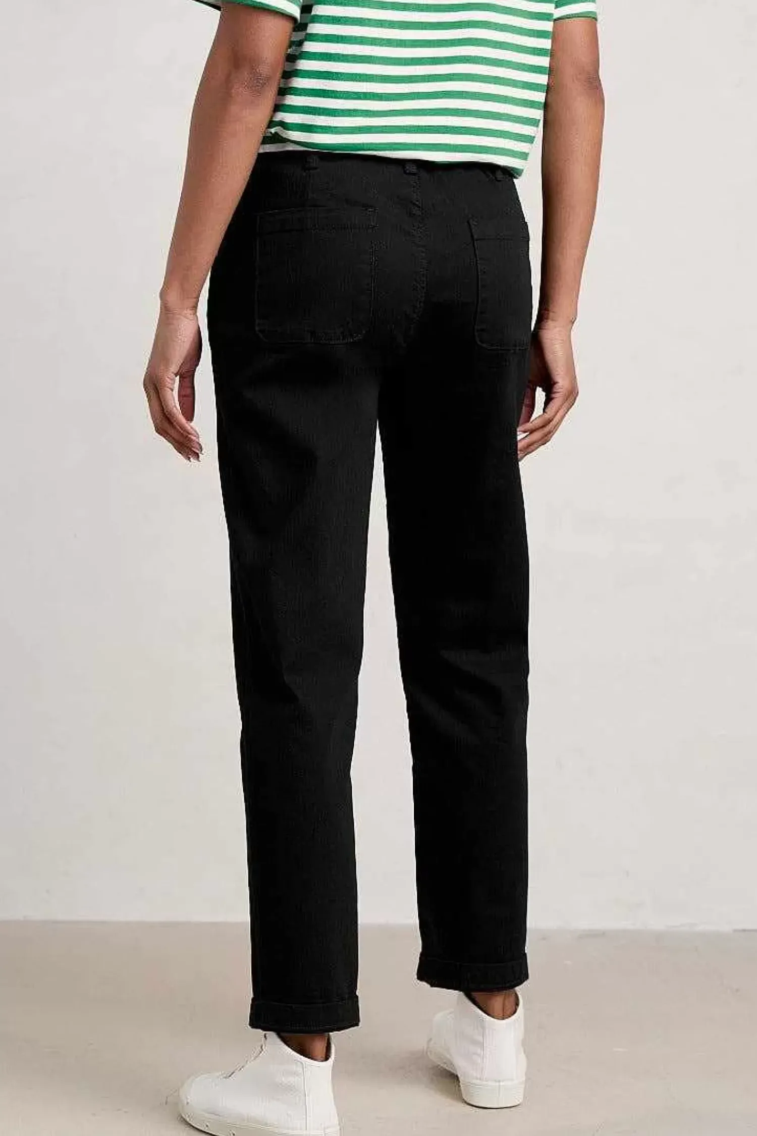Trousers & Shorts<Seasalt Cornwall Waterdance Trousers Black