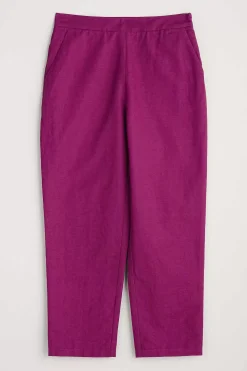 Trousers & Shorts<Seasalt Cornwall Westlin Straight Leg Suit Trousers Cassis