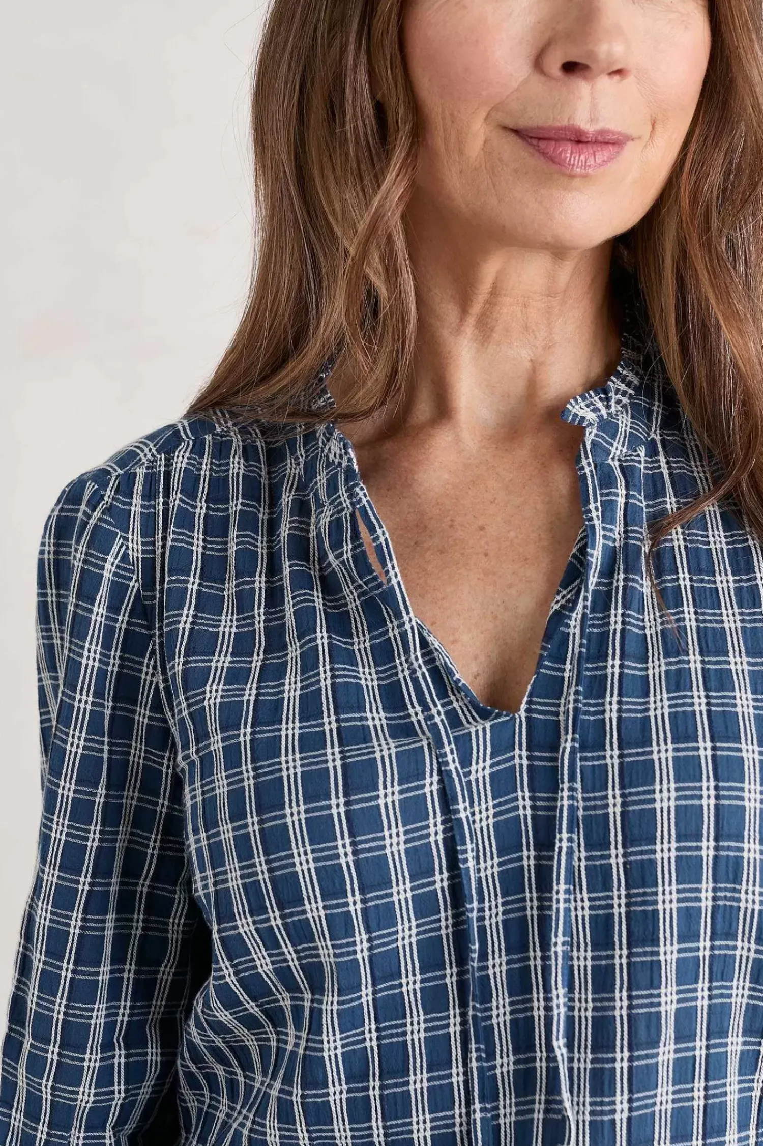 Tops<Seasalt Cornwall Winnard 3/4 Sleeve Top (Gots) Betony Squall