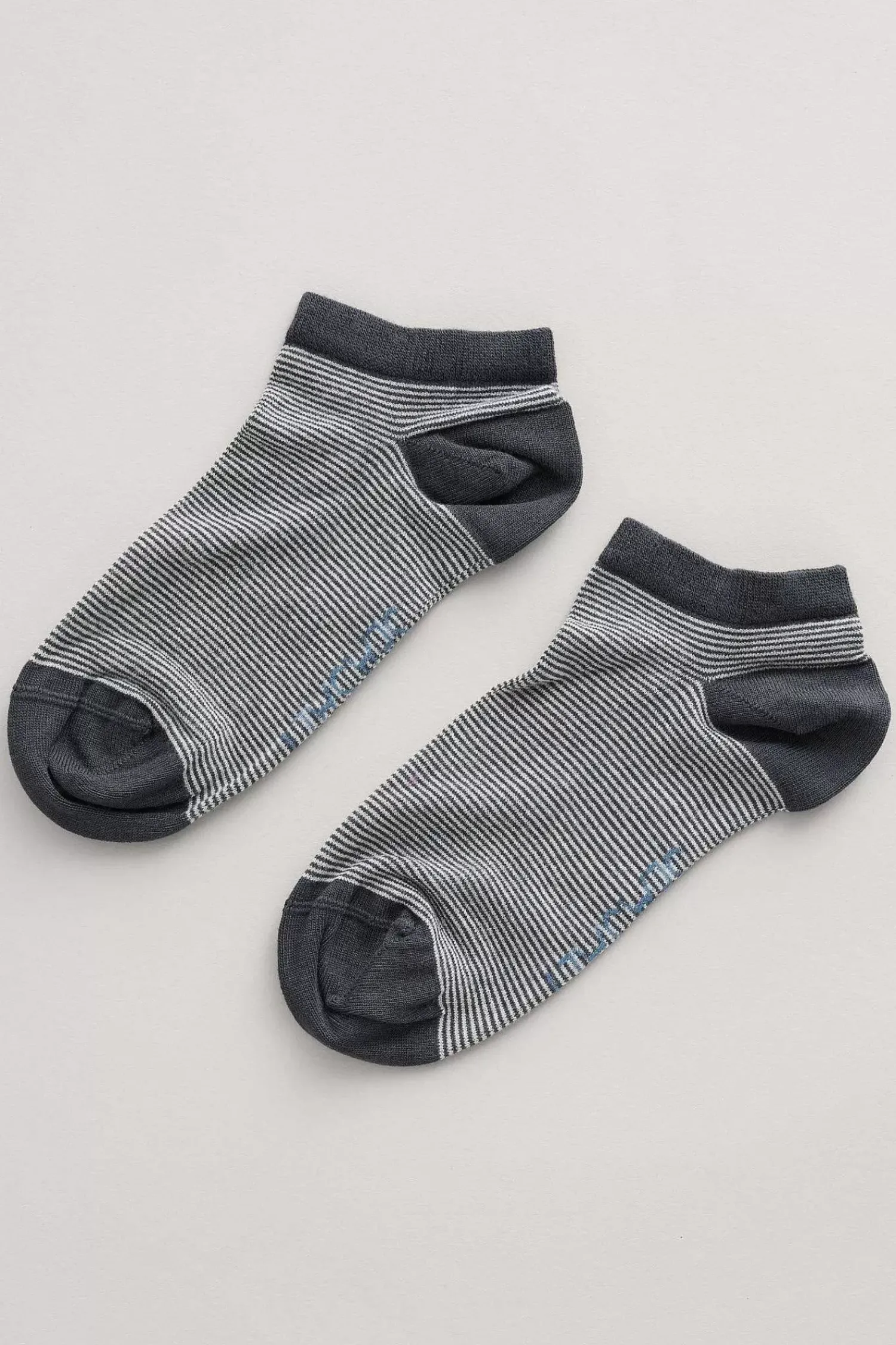 Socks & Tights<Seasalt Cornwall Women's Everyday Trainer Socks Spot Stripe Dusk